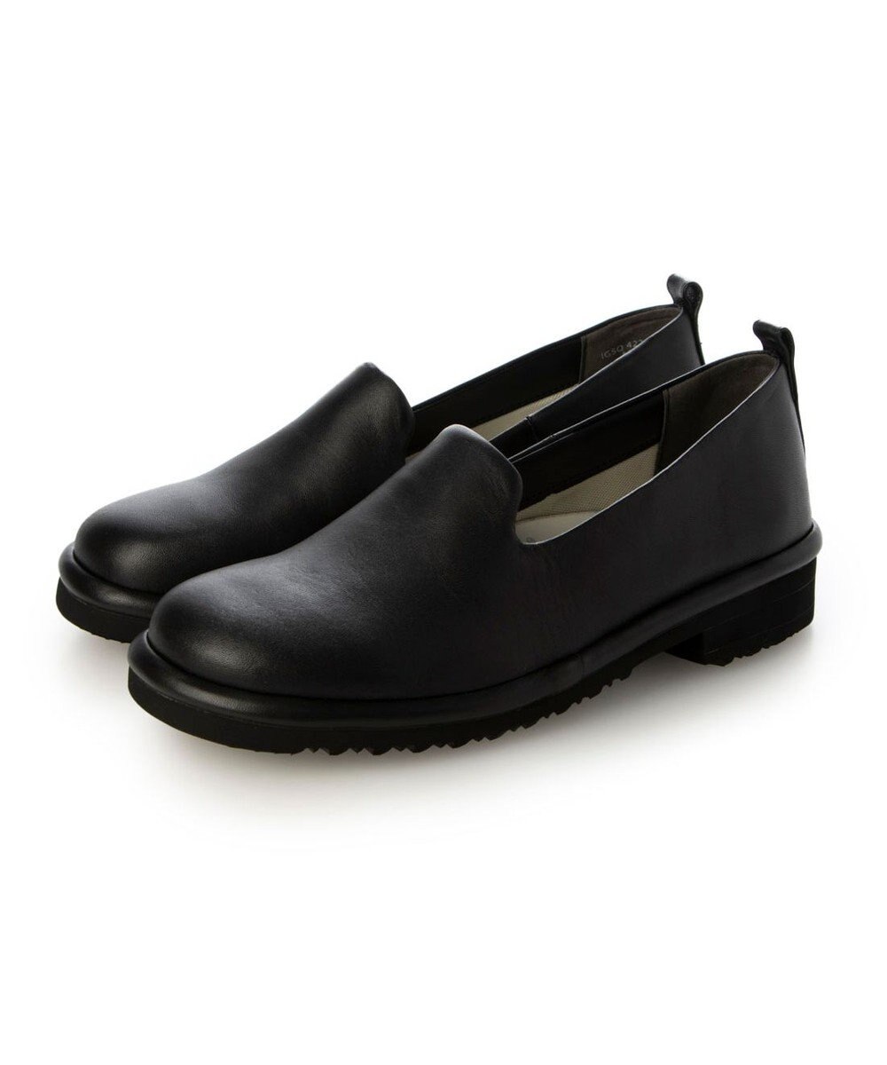 ing <ing>【サスティナブル】ボリュームソールスリッポンシューズ 