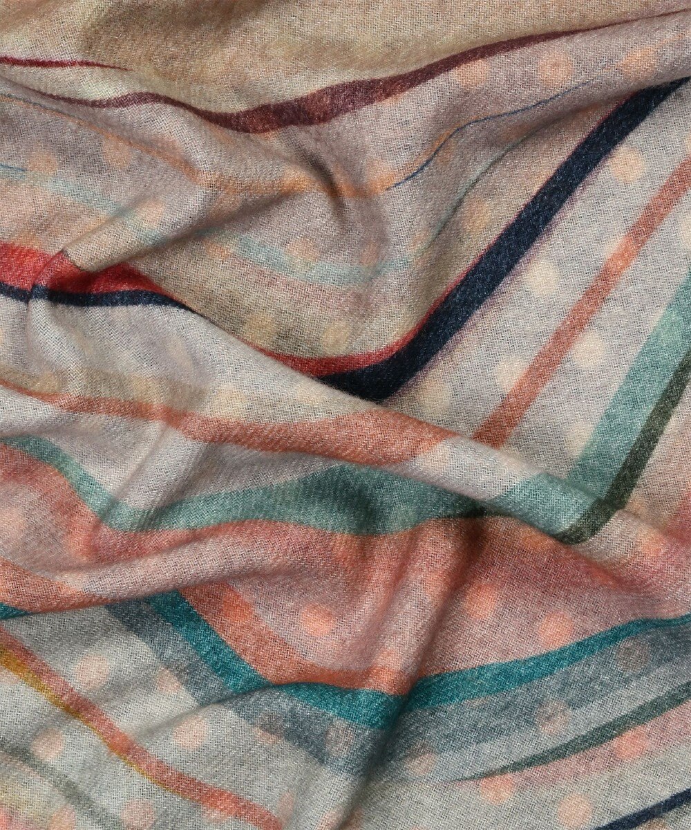 Paul Smith Swirl リバーシブル スカーフ 