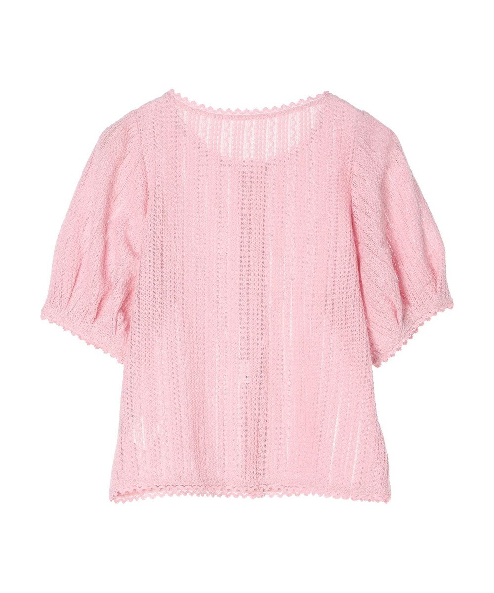 earth music&ecology コンパクトレースカーディガン 