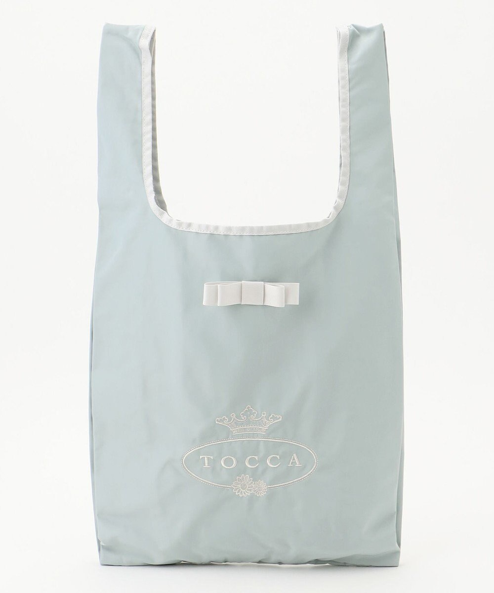 TOCCA 【WEB＆一部店舗限定】【折り畳み収納可能】POINT OF RIBBON ECOBAG エコバッグ 