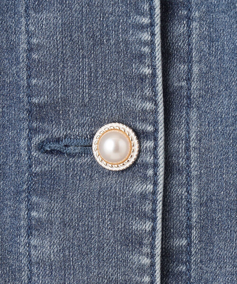 組曲 L 【23AW】パールボタンデニム ジャケット 