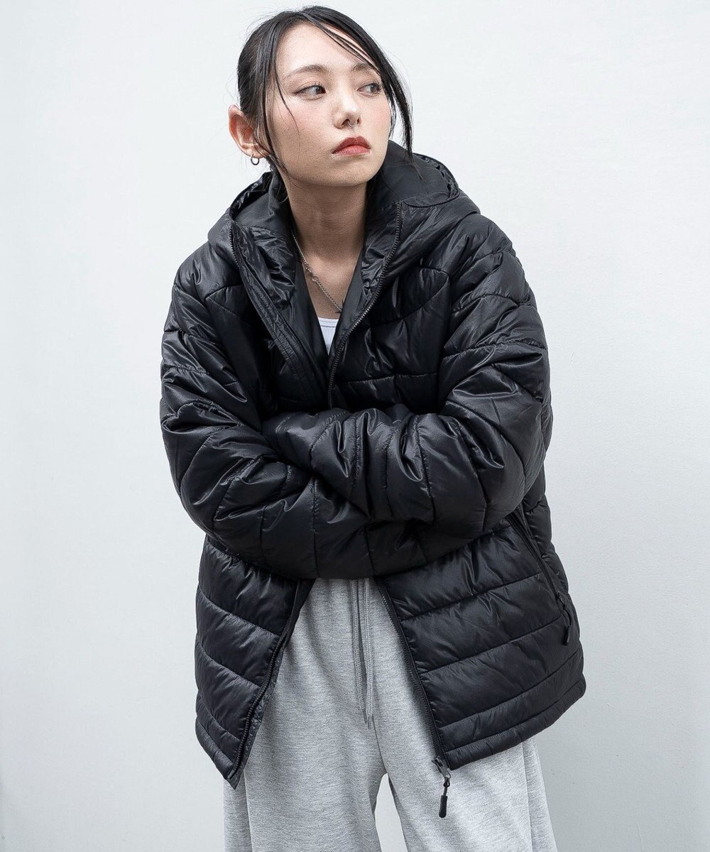 WEGO 【ユニセックス着用ITEM】コンパクトフィットパファーフーディー 