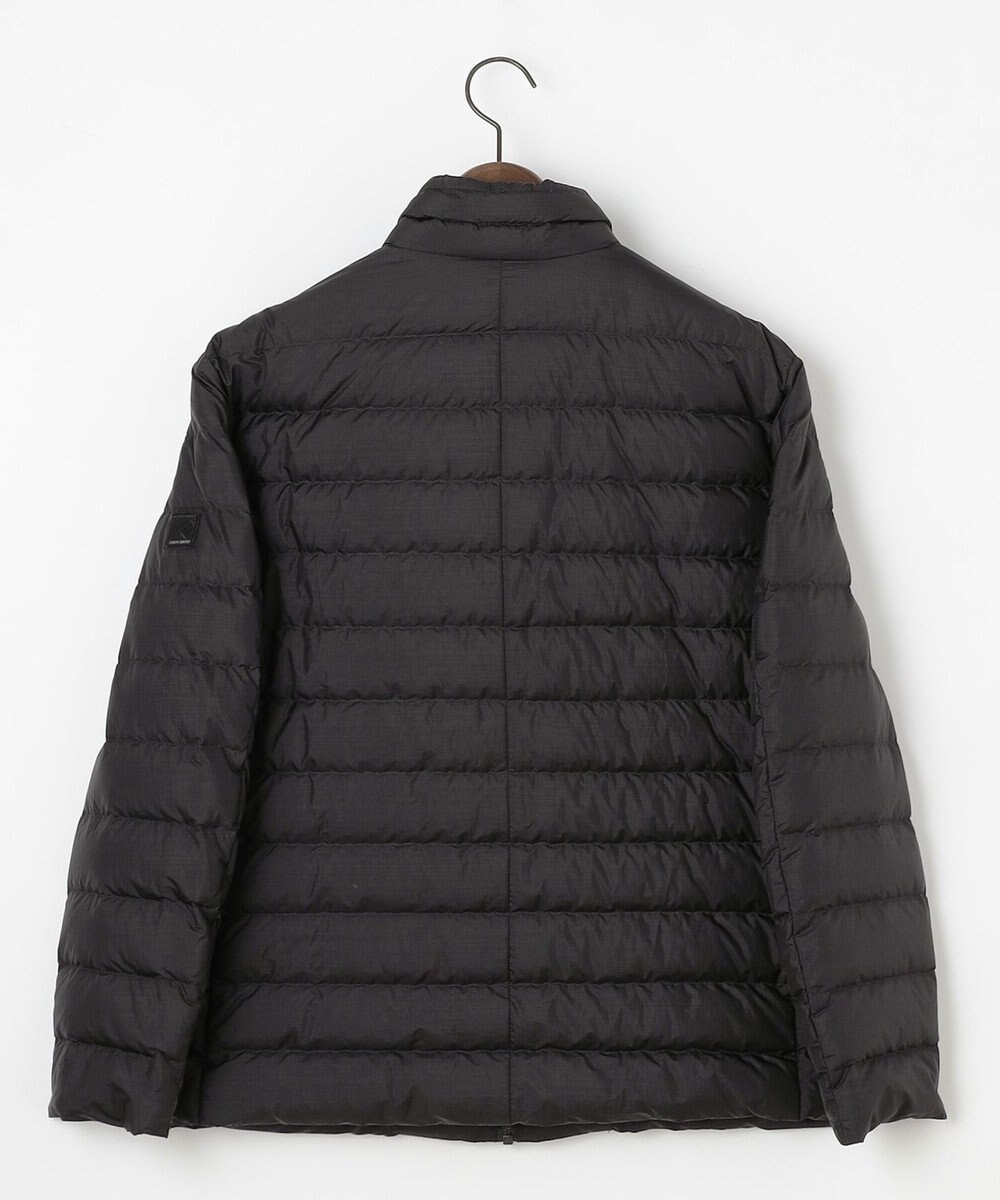 JOSEPH ABBOUD 【キングサイズ・軽量/サスティナブル素材/ECO撥水/インナーダウンにも】ナイロンスラブタフタダウンブルゾン 