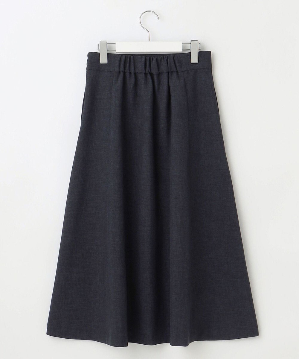 Feroux 【洗える】パールボタンジャケット×スカート セットアップ 