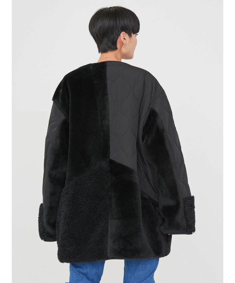 AMERICAN HOLIC キルポカボアＭｉｘキルティングコート 