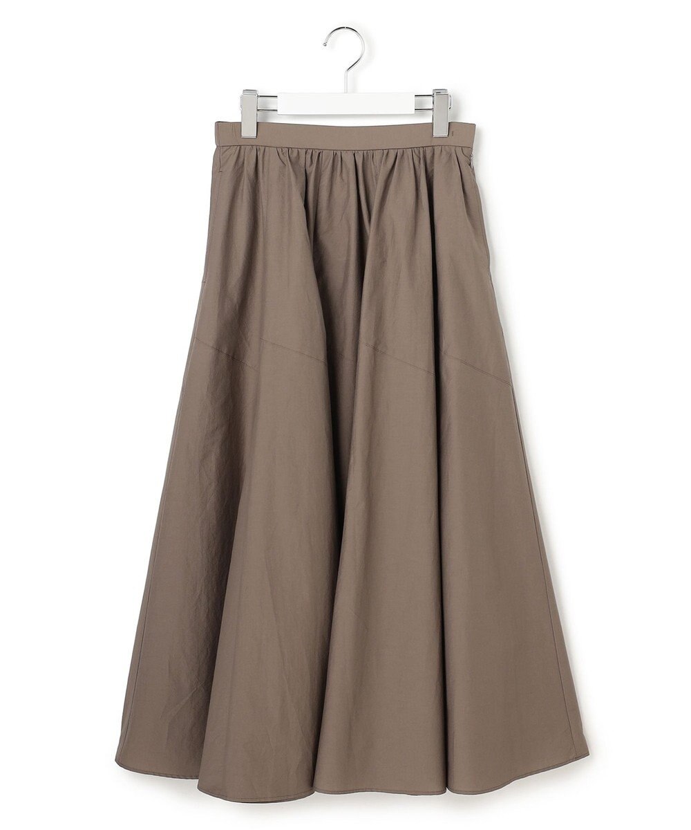 23区 L 【先行予約】ナイロンコットンタフタ フレアスカート 