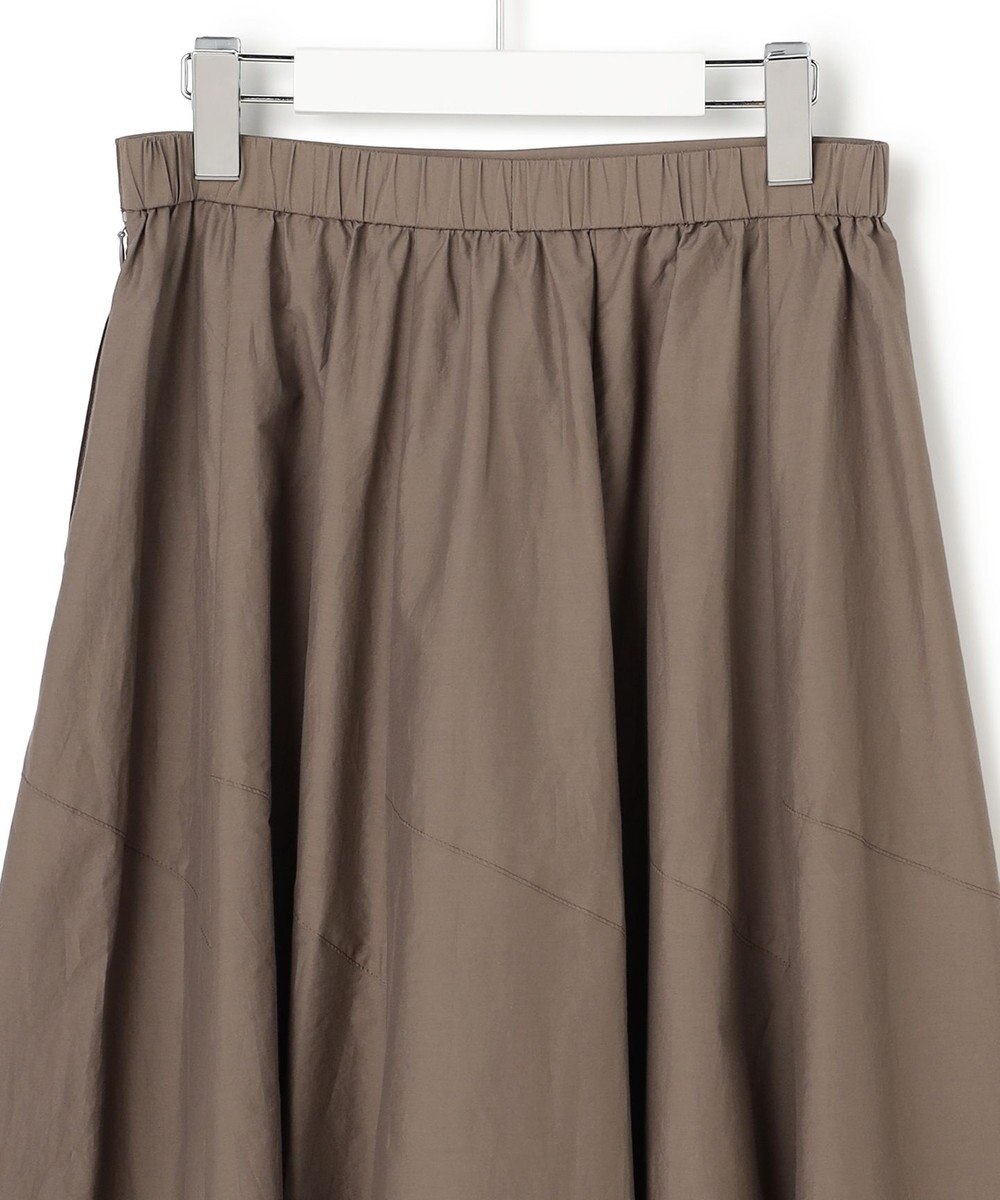 23区 L 【先行予約】ナイロンコットンタフタ フレアスカート 