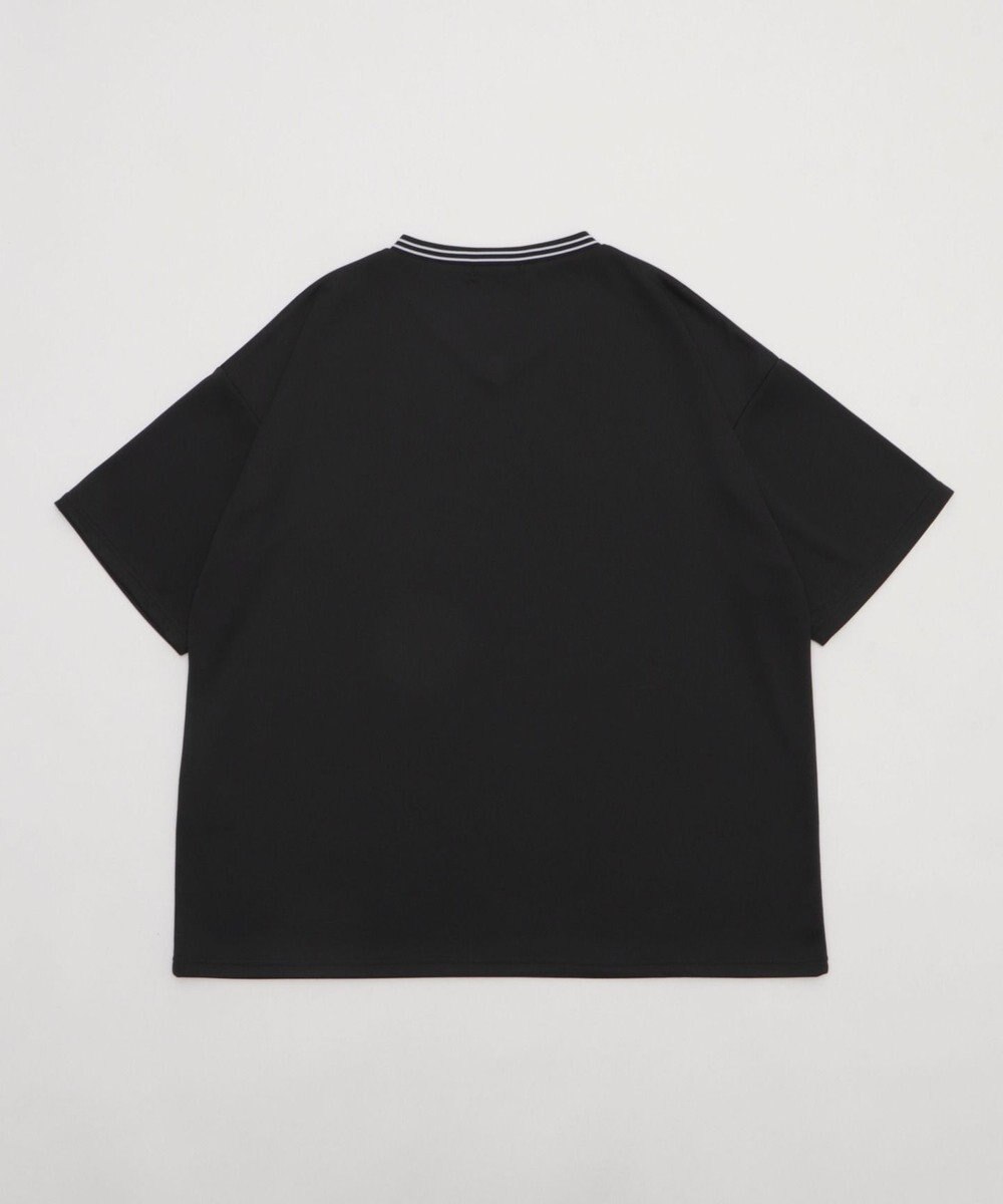 WEGO 【２点セット/ユニセックス着用ITEM/吸水速乾】アクセ付きメッシュロゴT（SS） 