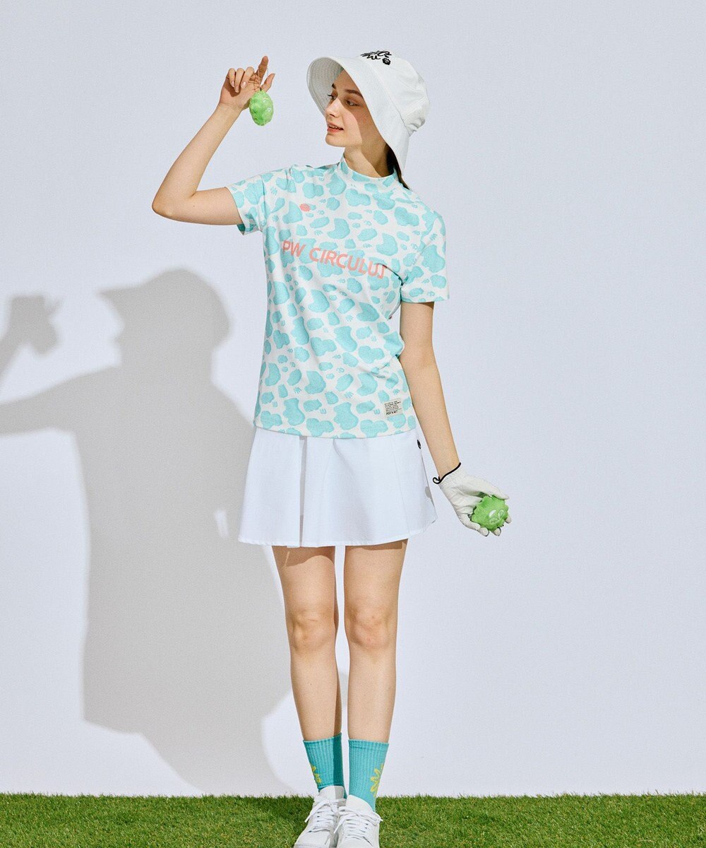 PW CIRCULUS 【ペチパンツ付】【WOMEN】フレアスカート ゴルフウェア レディース 