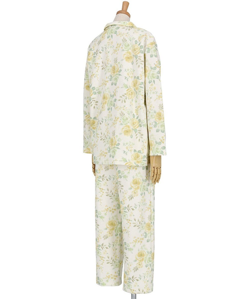 Wing パジャマ 長袖 長ズボン 綿混(本体) あったか レディース EP6016 ウイング／ワコール 