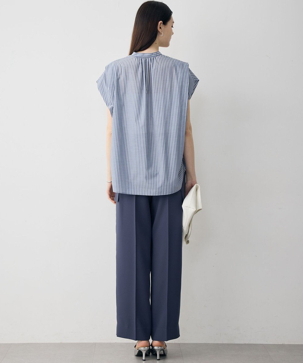 ICB 【先行予約】 FluidBackSatin ワイドストレートカーゴパンツ 