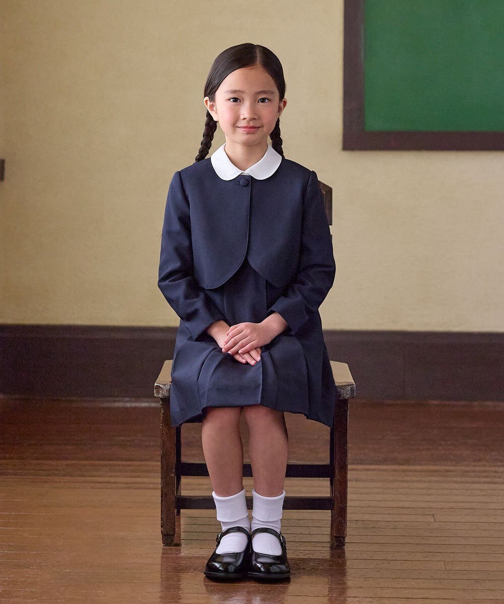 MIKI HOUSE HOT BISCUITS 【ミキハウス】【95-130cm】 ウール素材のボレロ 