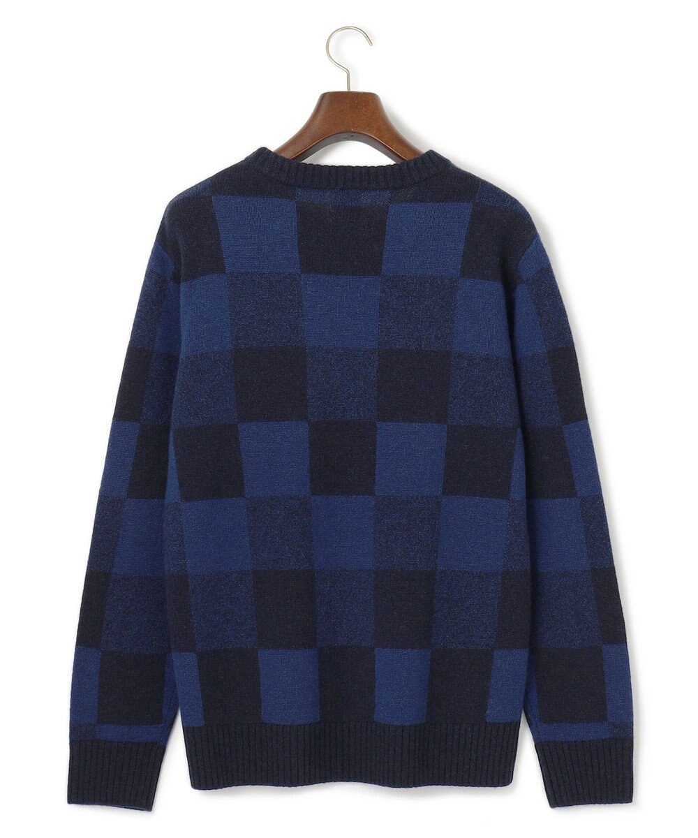 J.PRESS MEN 【Cash Lamb’s Wool】クレイジーパターンニット / クルー 