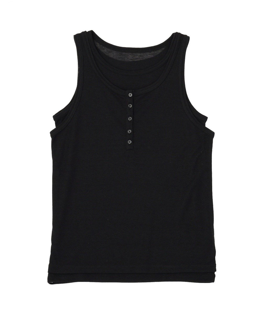 earth music&ecology 【SET】シアーフライスレイヤードタンクトップ 