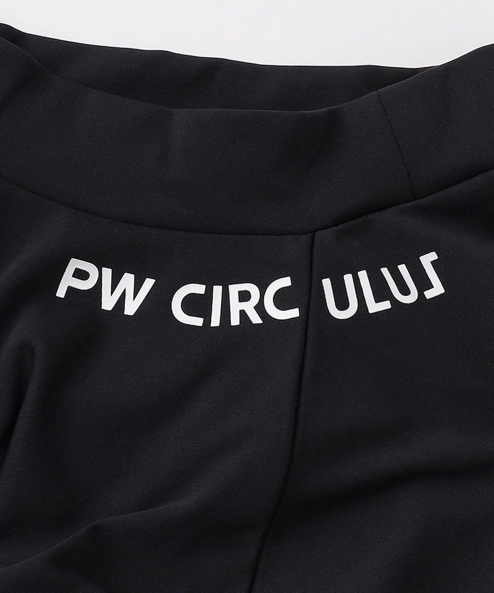 PW CIRCULUS 【WOMEN】パフスリーブメッシュコンビ モックネックT ゴルフウェア レディース 