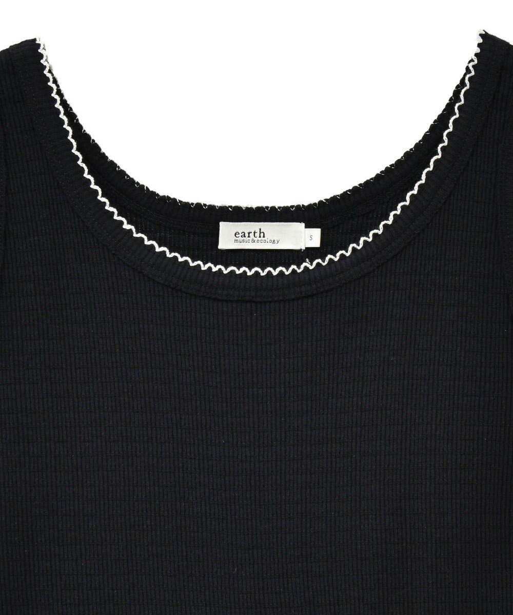 earth music&ecology ピコトリミングタンクトップ 