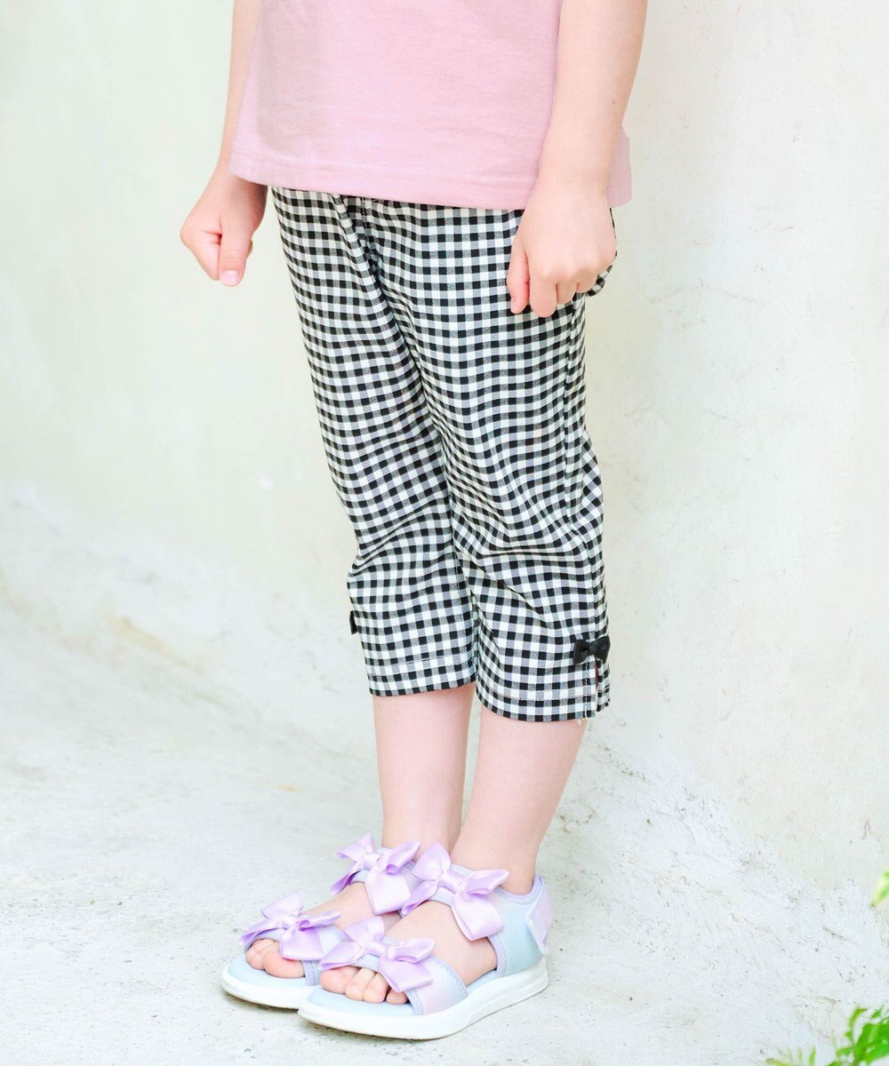 ANY KIDS ひんやりクール ギンガムパンツ 