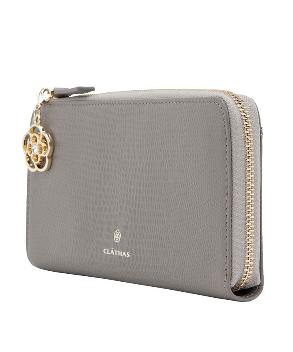 CLATHAS ペーシュ Lファス長財布 