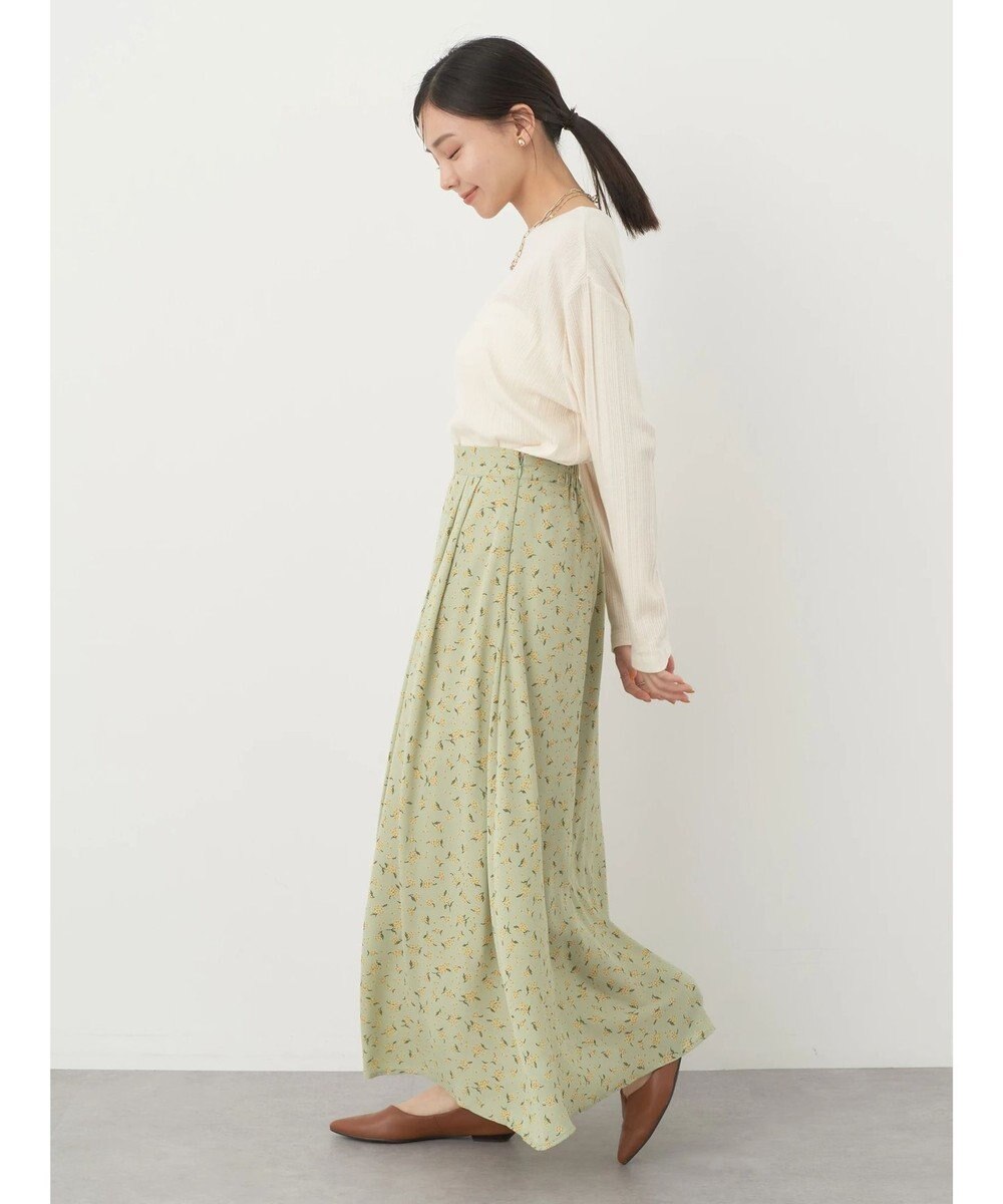 earth music&ecology コットンシアークルーネックプルオーバー 