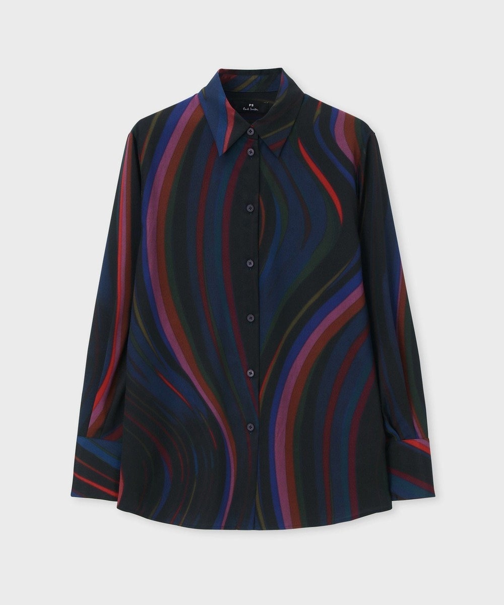 Paul Smith New Swirl シャツ ネイビー