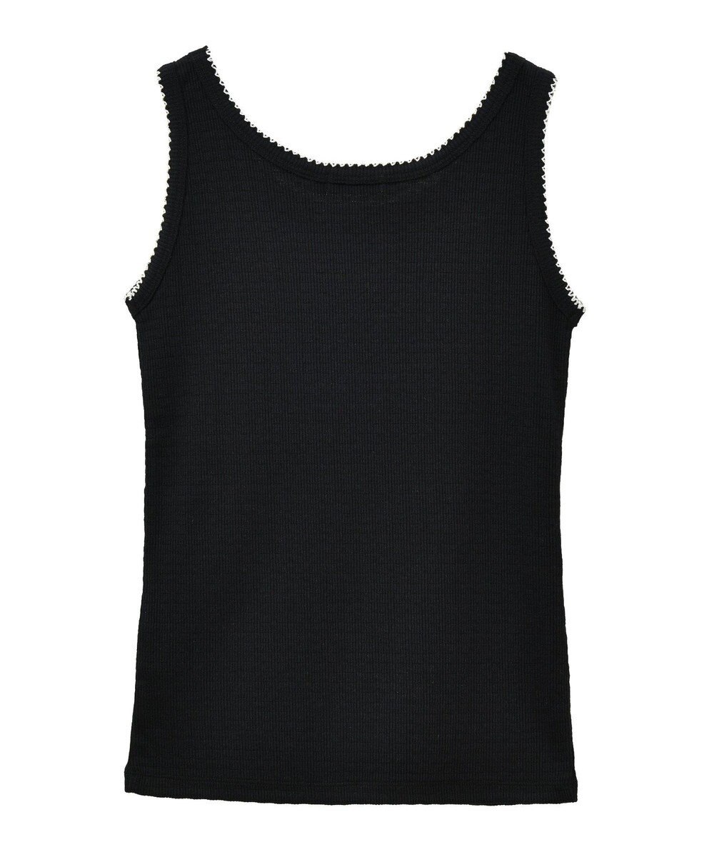 earth music&ecology ピコトリミングタンクトップ 