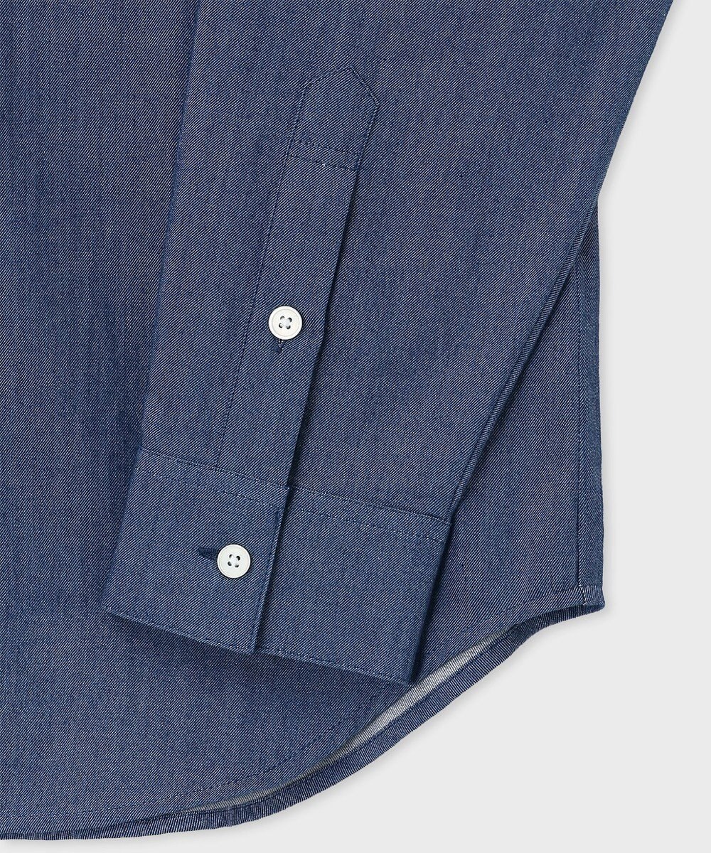 Paul Smith ダンガリー エンブロイダリーシャツ 