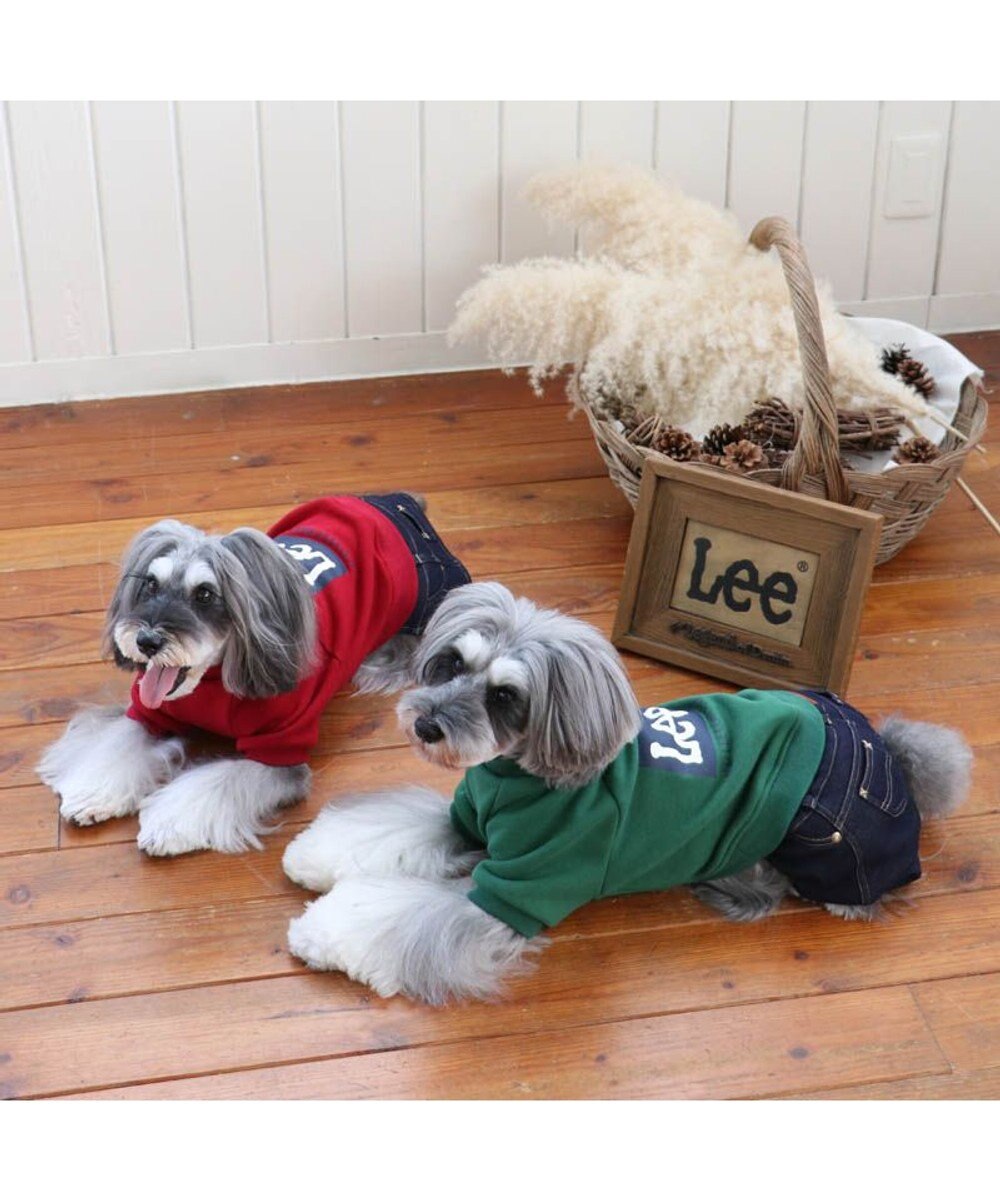 犬 服 ｌｅｅ スカートつなぎ 小型犬 ブロックロゴ 犬服 犬の服 犬 服 ペットウエア ペットウェア ドッグウエア ドッグウェア ベビー 超小型犬 小型犬 暖かい Pet Paradise ファッション通販 公式通販 オンワード クローゼット