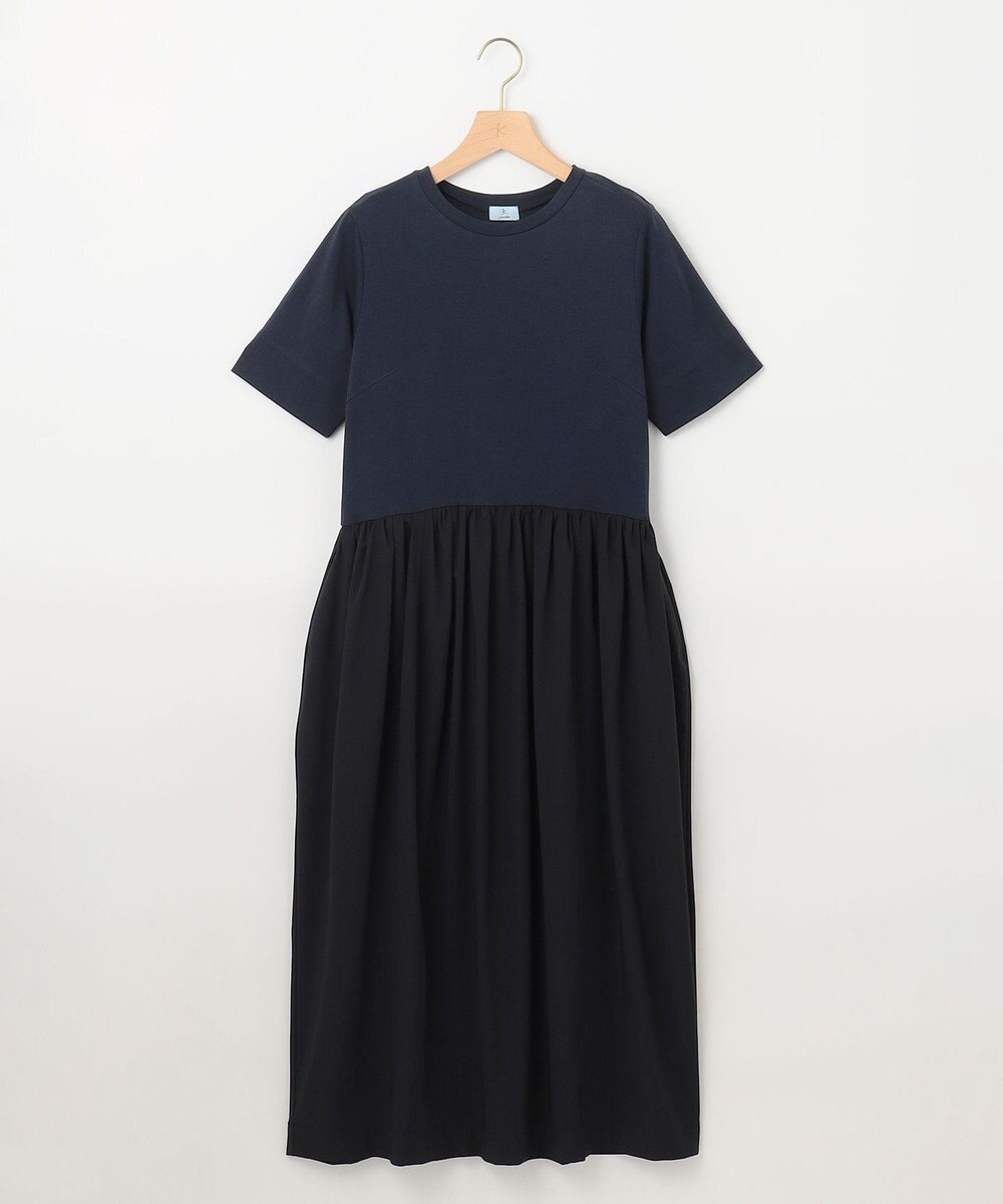 組曲 S 【WEB限定】コンビネーションコクーンワンピース 