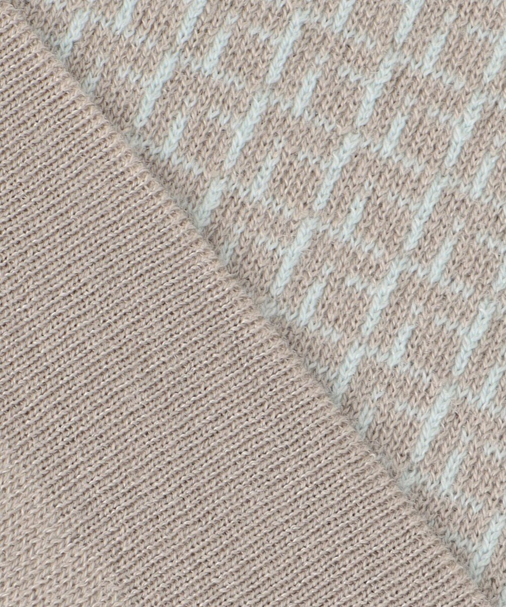 自由区 L 【WEB限定カラーあり・洗える】リバーシブルニット セットアップ(プルオーバー×フレアスカート) 