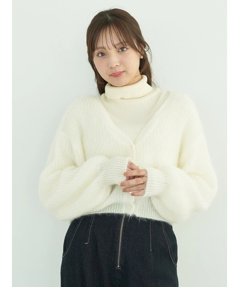 earth music&ecology ねこ毛ライク２ｗａｙボレロ 