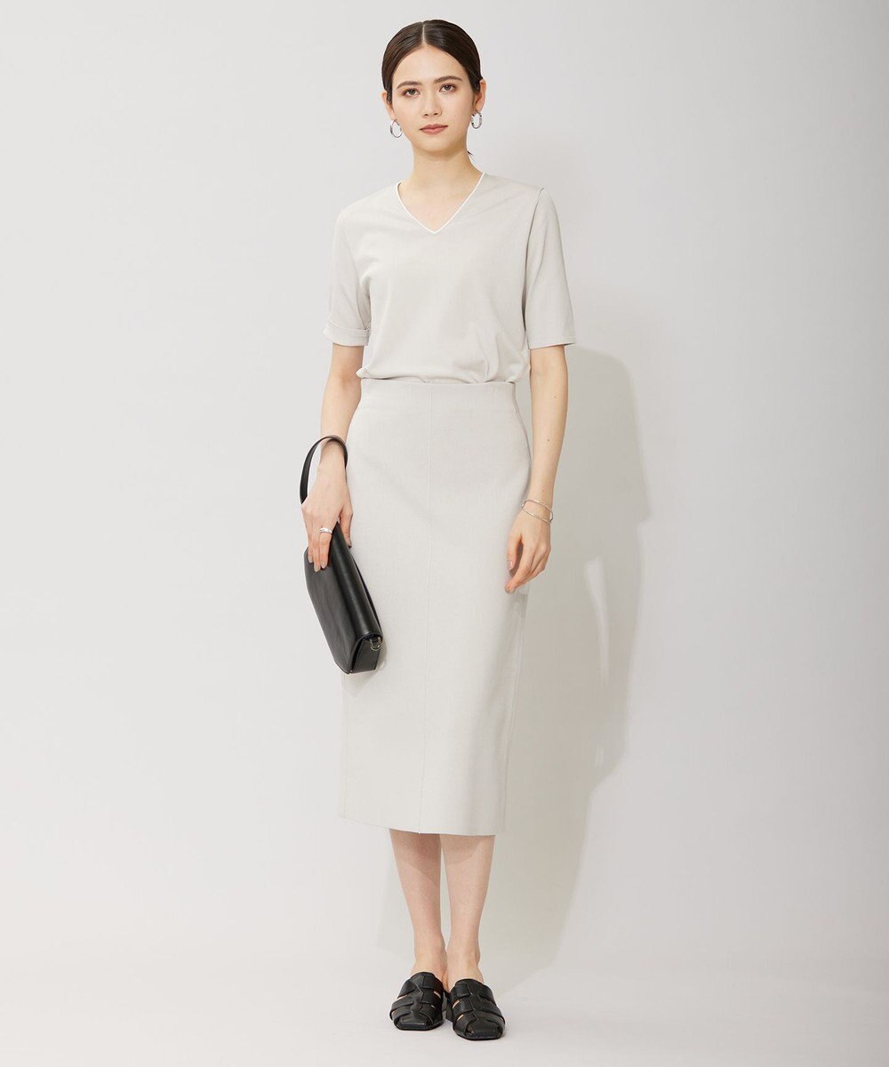 ICB L 【WEB限定カラーあり】 シンセティックハイゲージ 半袖ニット 