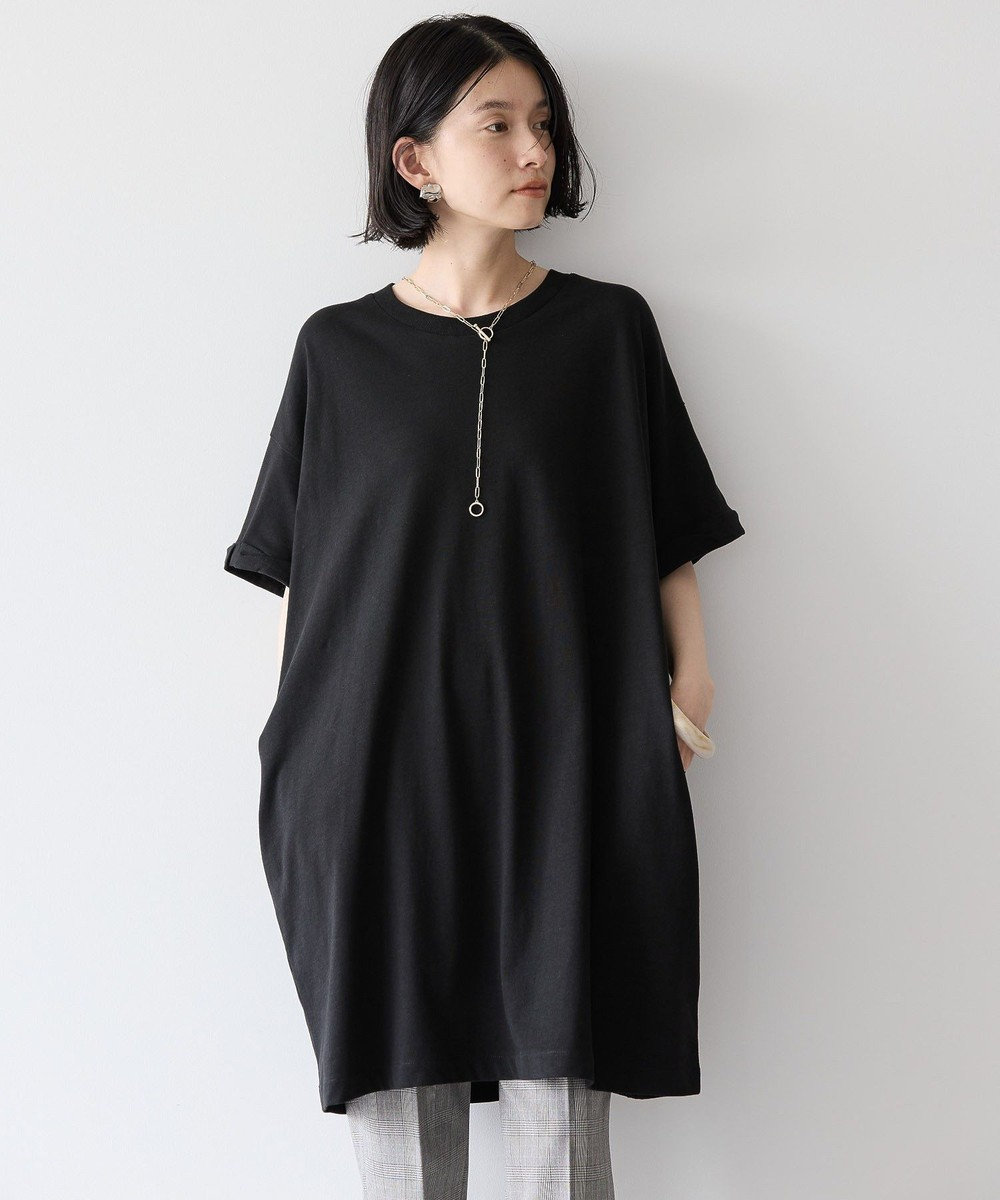 AMERICAN HOLIC 袖ロールアップカットチュニック 