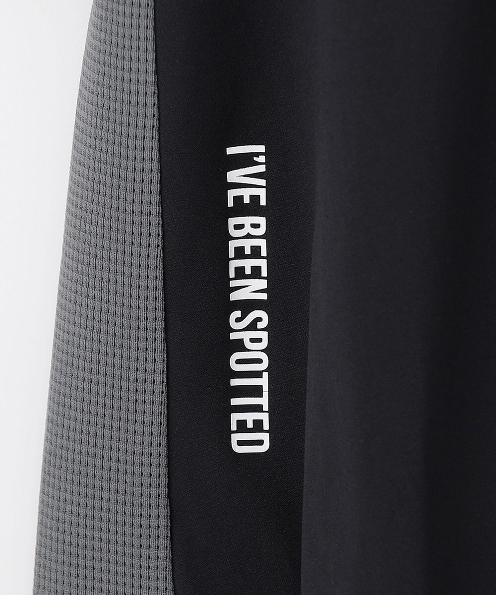 PW CIRCULUS 【WOMEN】パフスリーブメッシュコンビ モックネックT ゴルフウェア レディース 