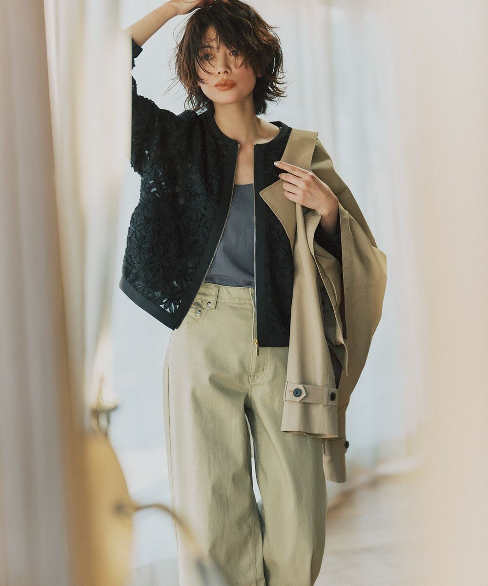 23区 ドレープツイル 2WAY キャミソール 