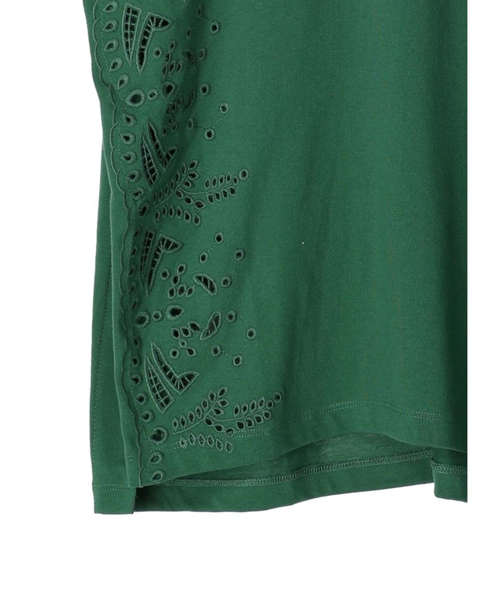 Green Parks Ｂ．サイド刺繍カットプルオーバー 