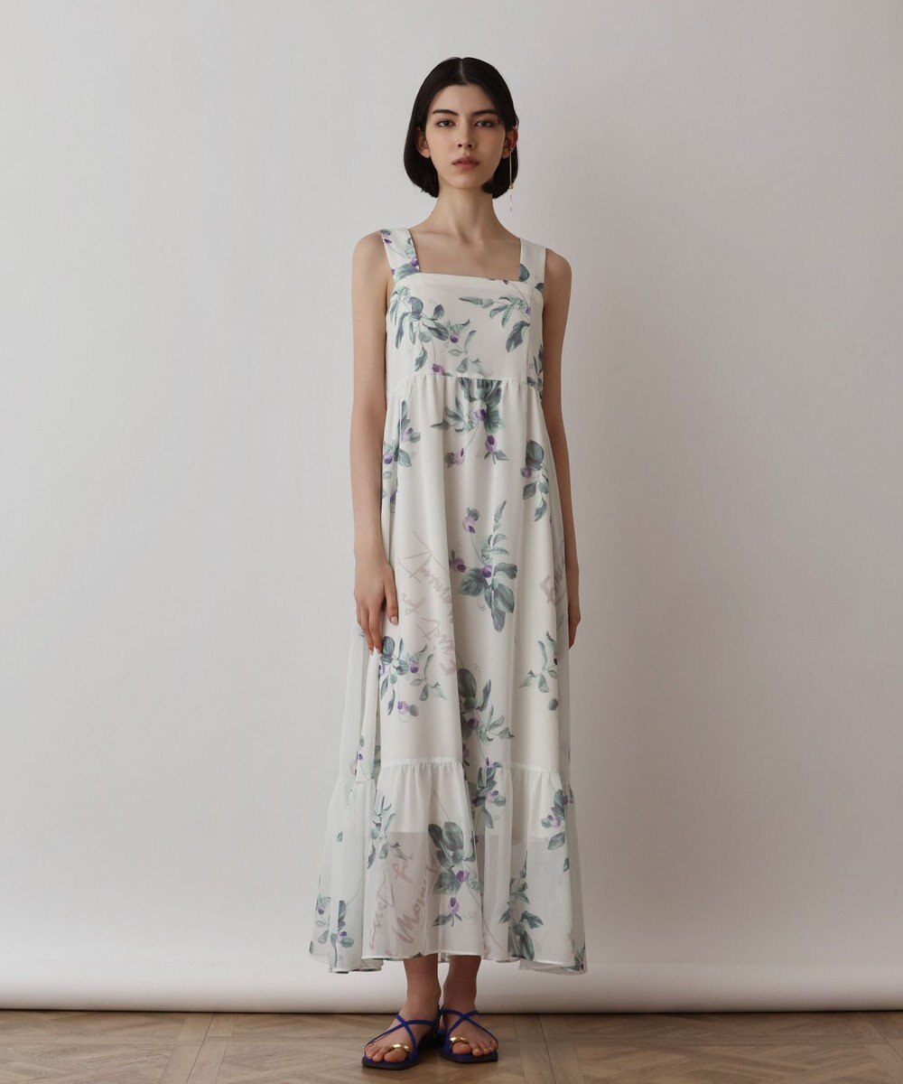 GRACE CONTINENTAL プリントセパレートワンピース 