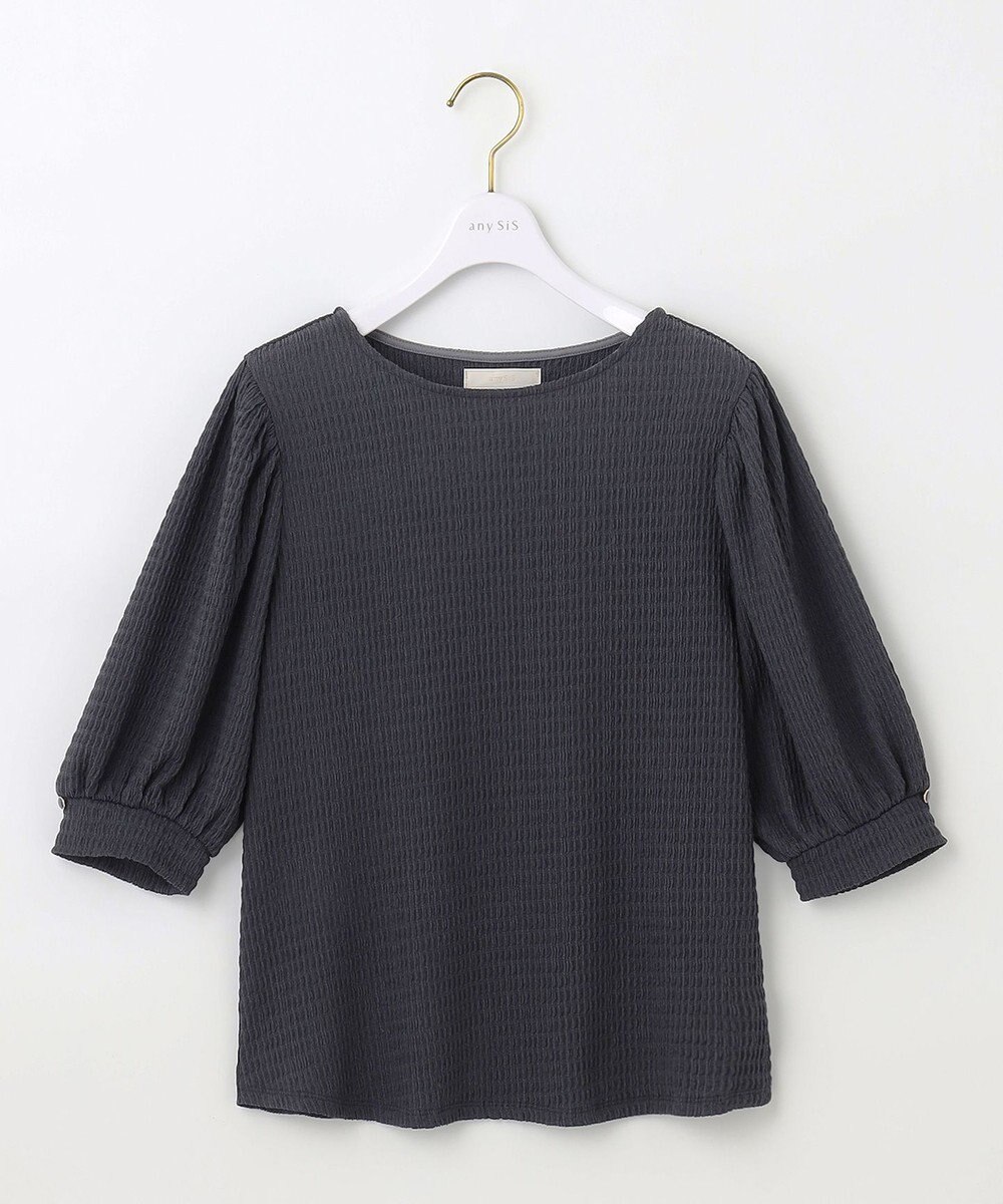 ANY SIS 【美人百花7月号掲載】ボリュームスリーブシャーリング カットソー 