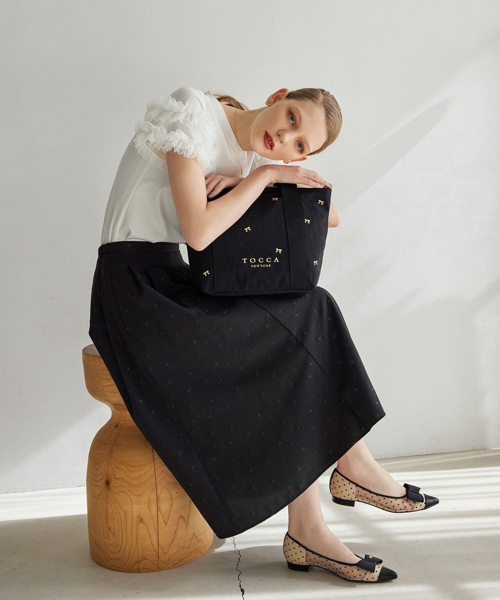 TOCCA 【星風まどかコラボ】DOT GARLAND Tシャツ 