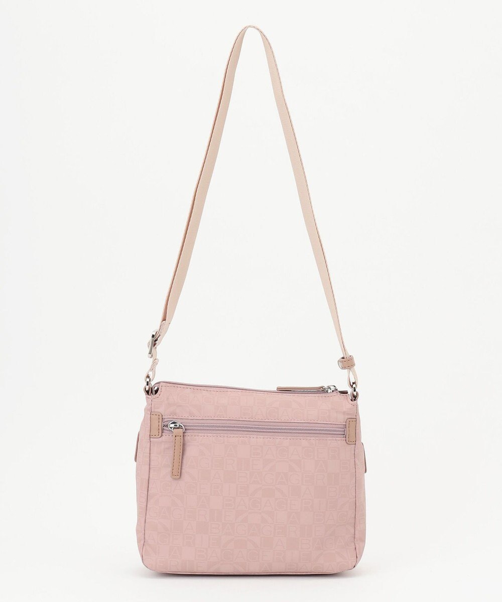 LA BAGAGERIE モノグラム　スクエアナイロンショルダー　SSサイズ 