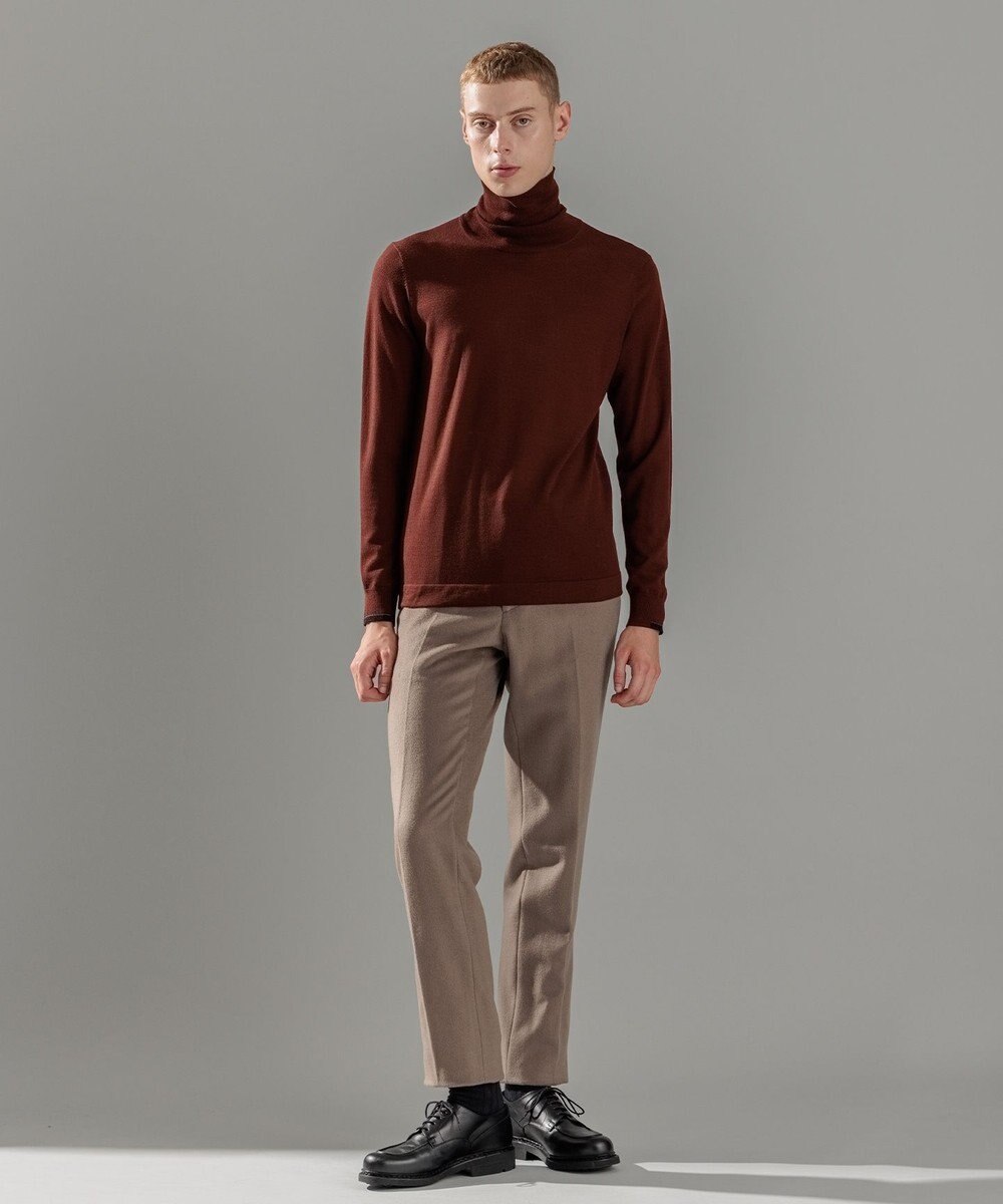 JOSEPH HOMME ウォッシャブルメリノ　タートルネックニット 