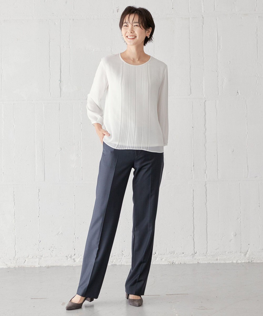 J.PRESS LADIES L BAHARIYE ストレート パンツ 