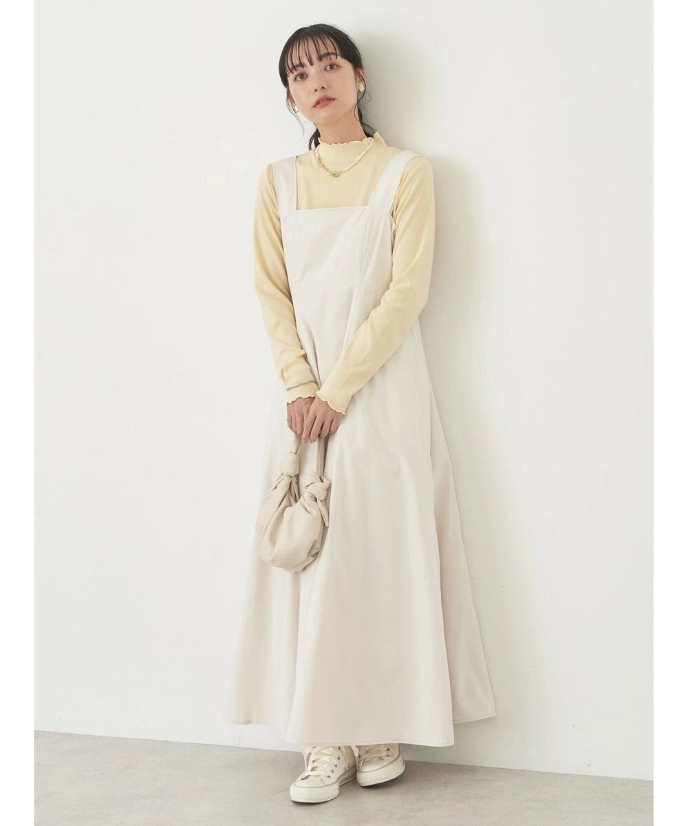 earth music&ecology ステッチジャンドレ 