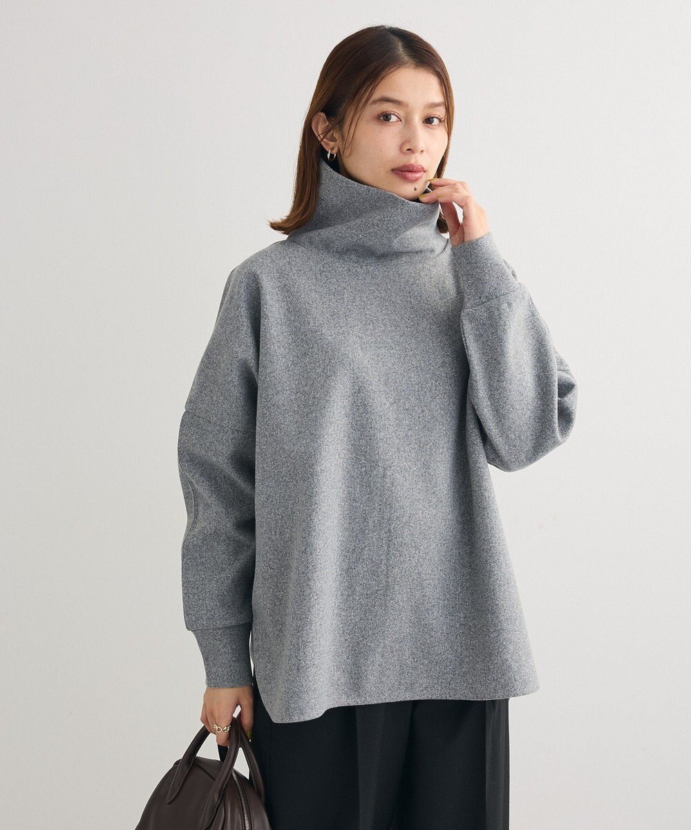 Green Parks 圧縮ポンチゆるタートルプルオーバー 