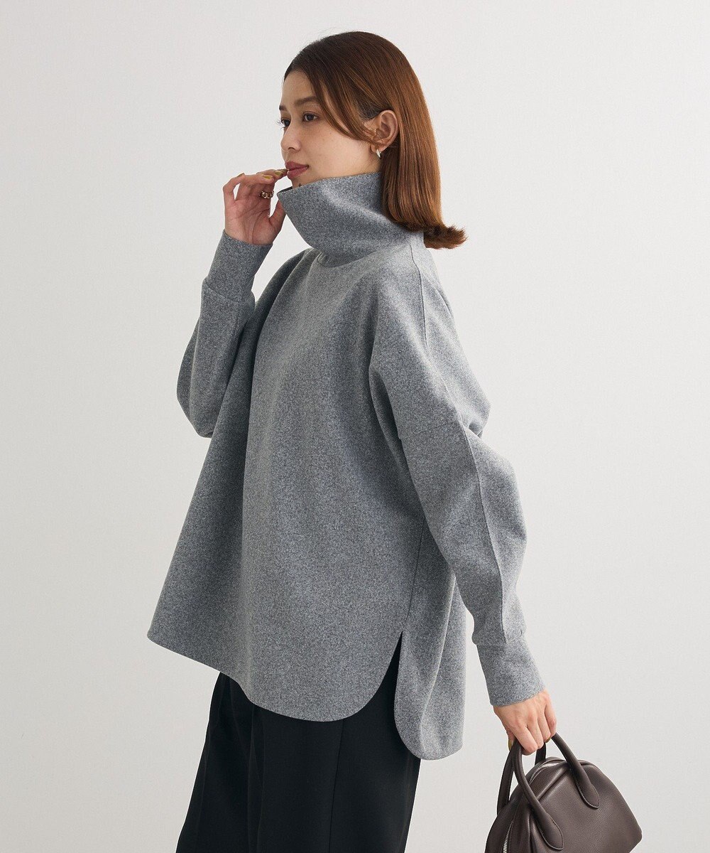 Green Parks 圧縮ポンチゆるタートルプルオーバー 