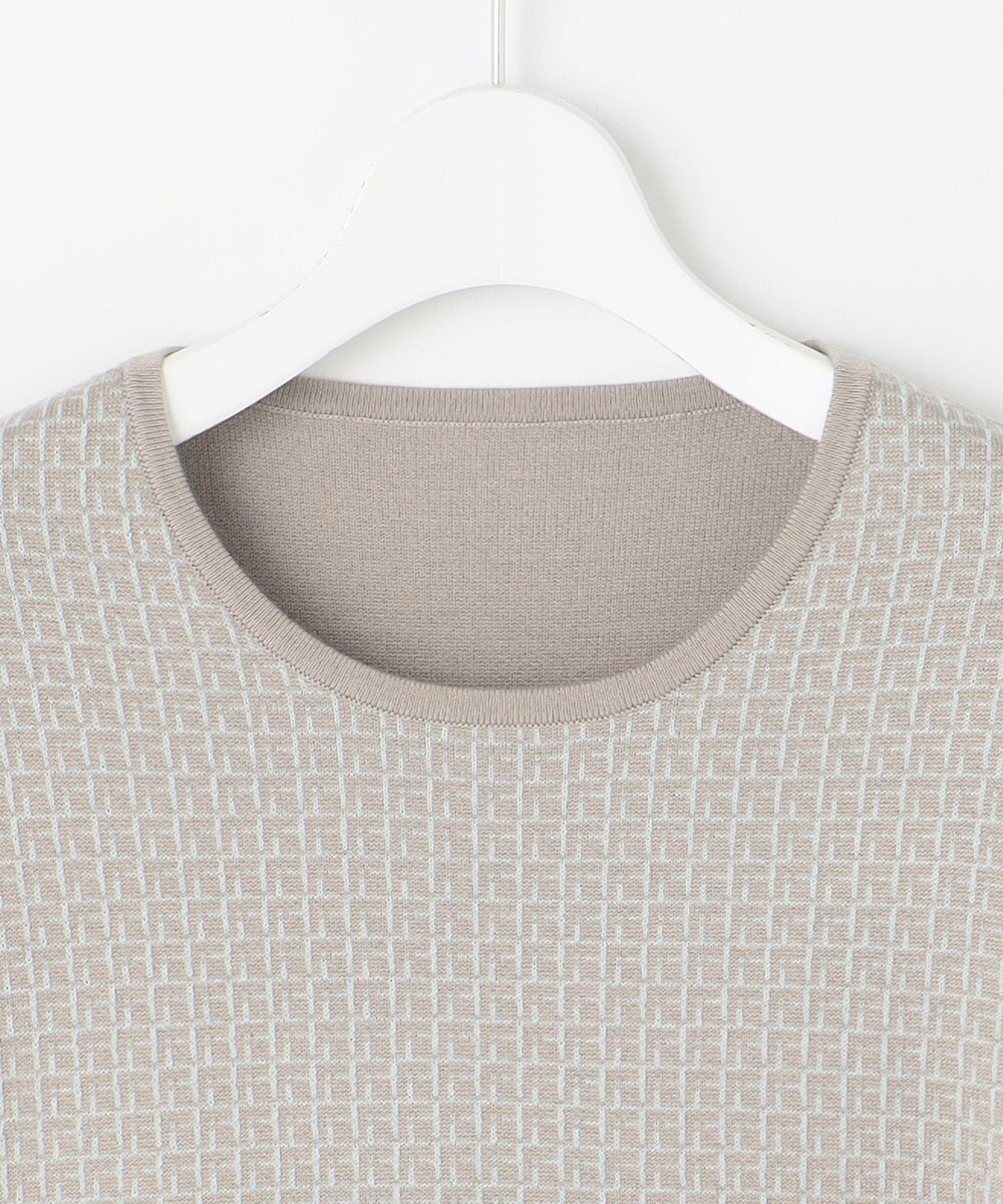 自由区 【WEB限定カラーあり・洗える】リバーシブルニット セットアップ(プルオーバー×フレアスカート) 