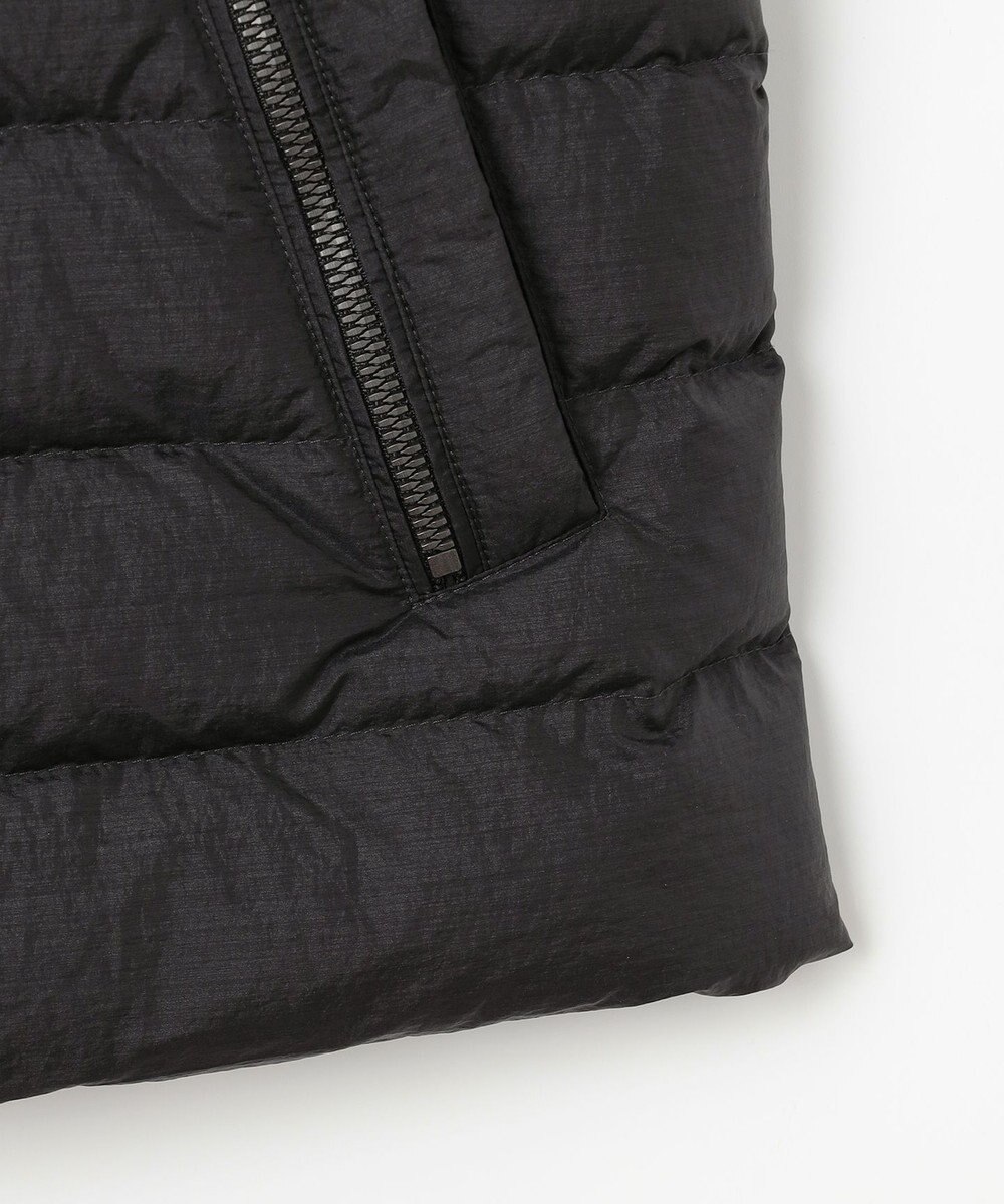 JOSEPH ABBOUD 【キングサイズ・軽量/サスティナブル素材/ECO撥水/インナーダウンにも】ナイロンスラブタフタダウンブルゾン 