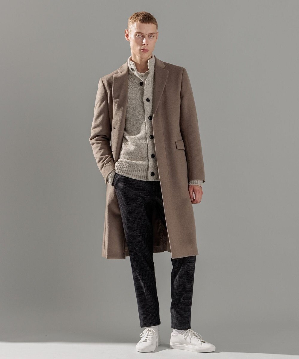 JOSEPH HOMME グロッシーウール　チェスターコート 