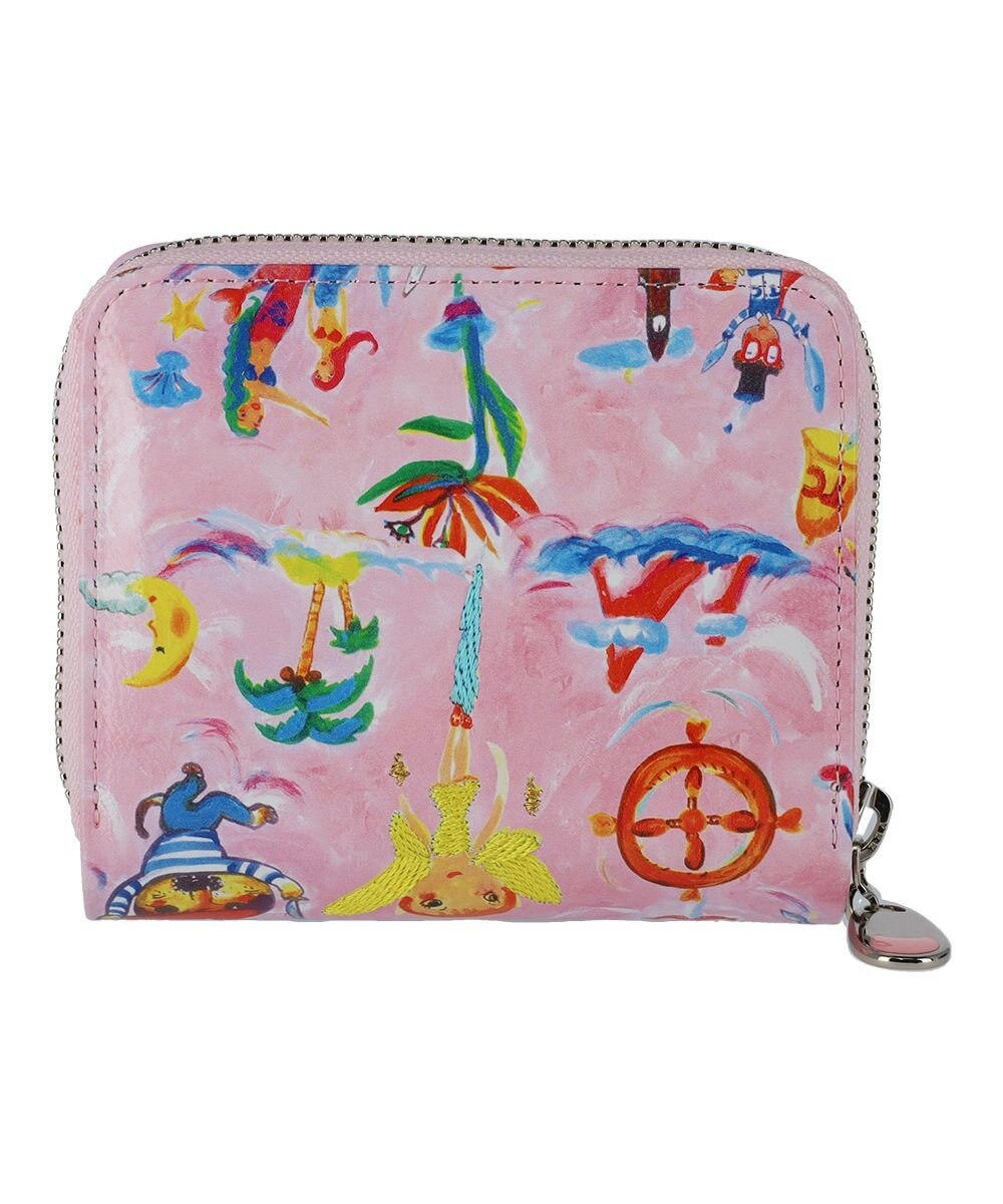 tsumori chisato CARRY ピーターパン ラウンドファスナー 2つ折り財布 