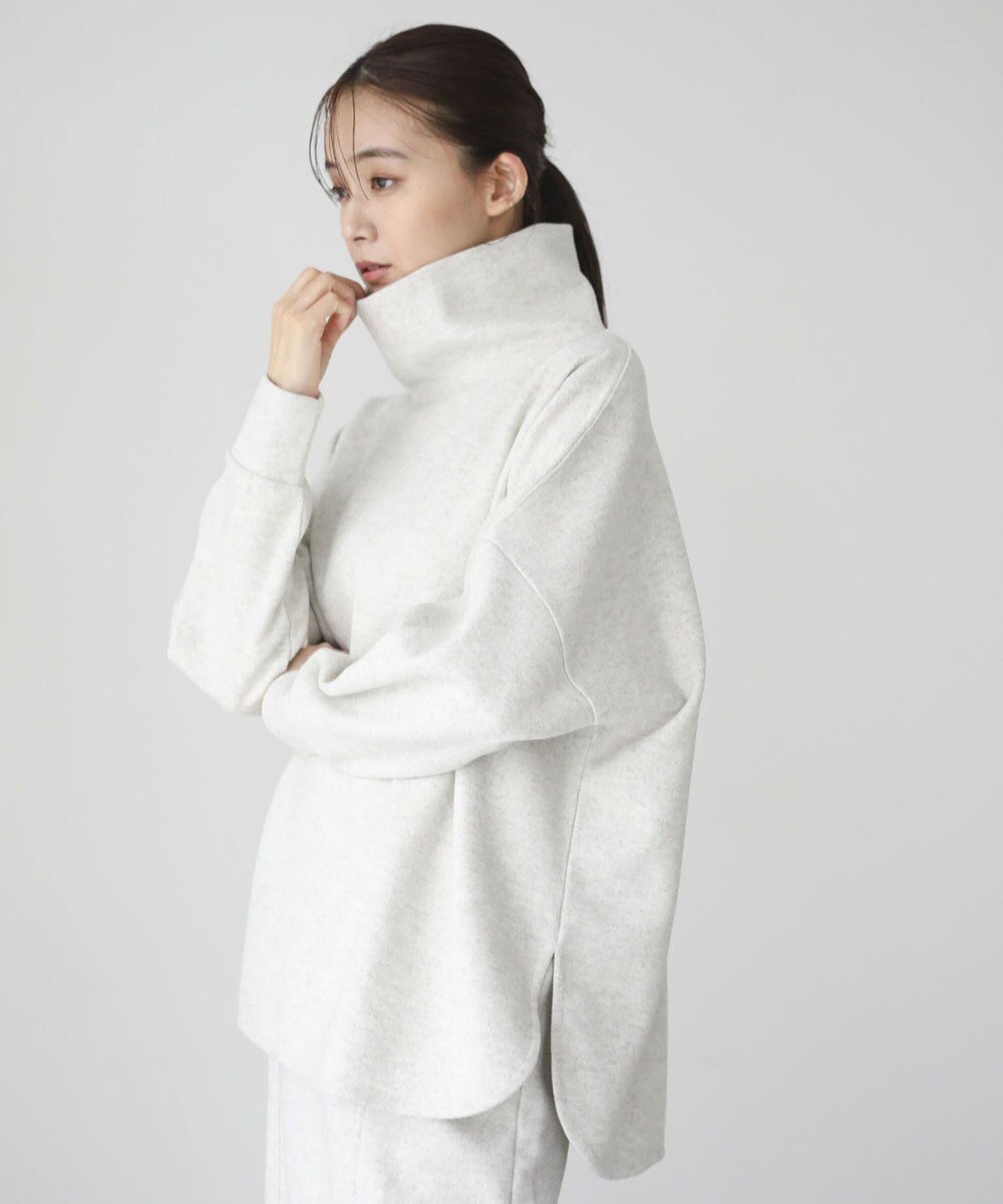 Green Parks 圧縮ポンチゆるタートルプルオーバー 