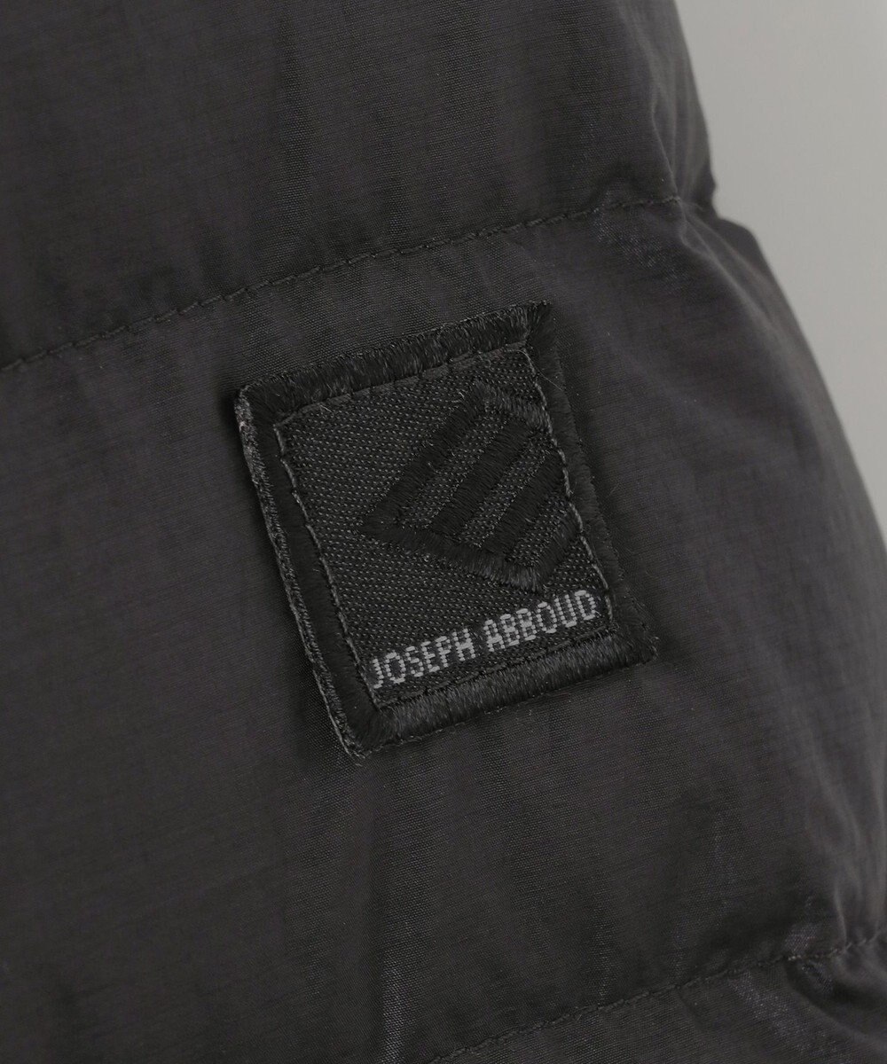 JOSEPH ABBOUD 【キングサイズ・軽量/サスティナブル素材/ECO撥水/インナーダウンにも】ナイロンスラブタフタダウンブルゾン 